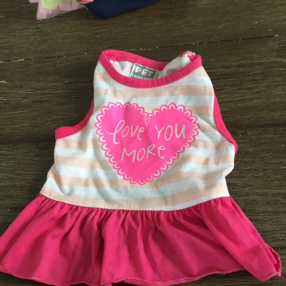 Dog dresses and bows